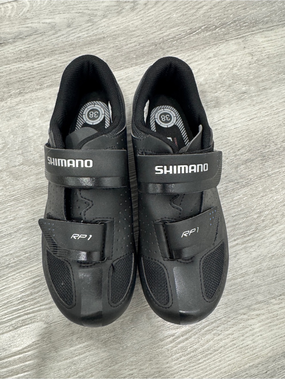 Shimano unisex RP1 Black Athletic Cycling Shoes